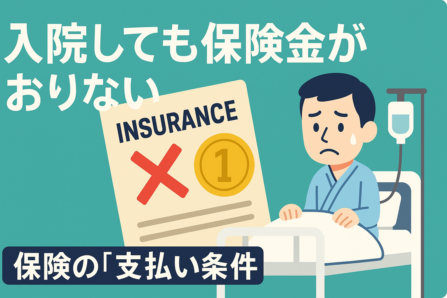 【実録】入院したのに1円も下りなかった…保険の「支払い条件」の闇