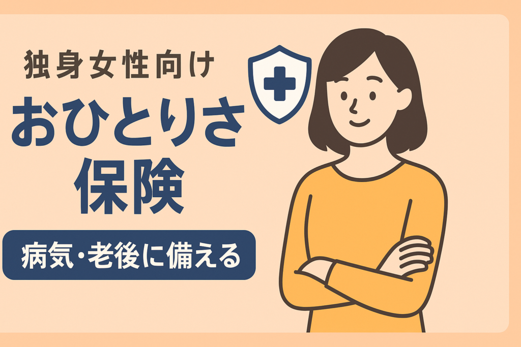 独身女性の「おひとりさま保険」。病気・老後の不安を最小限にする備え